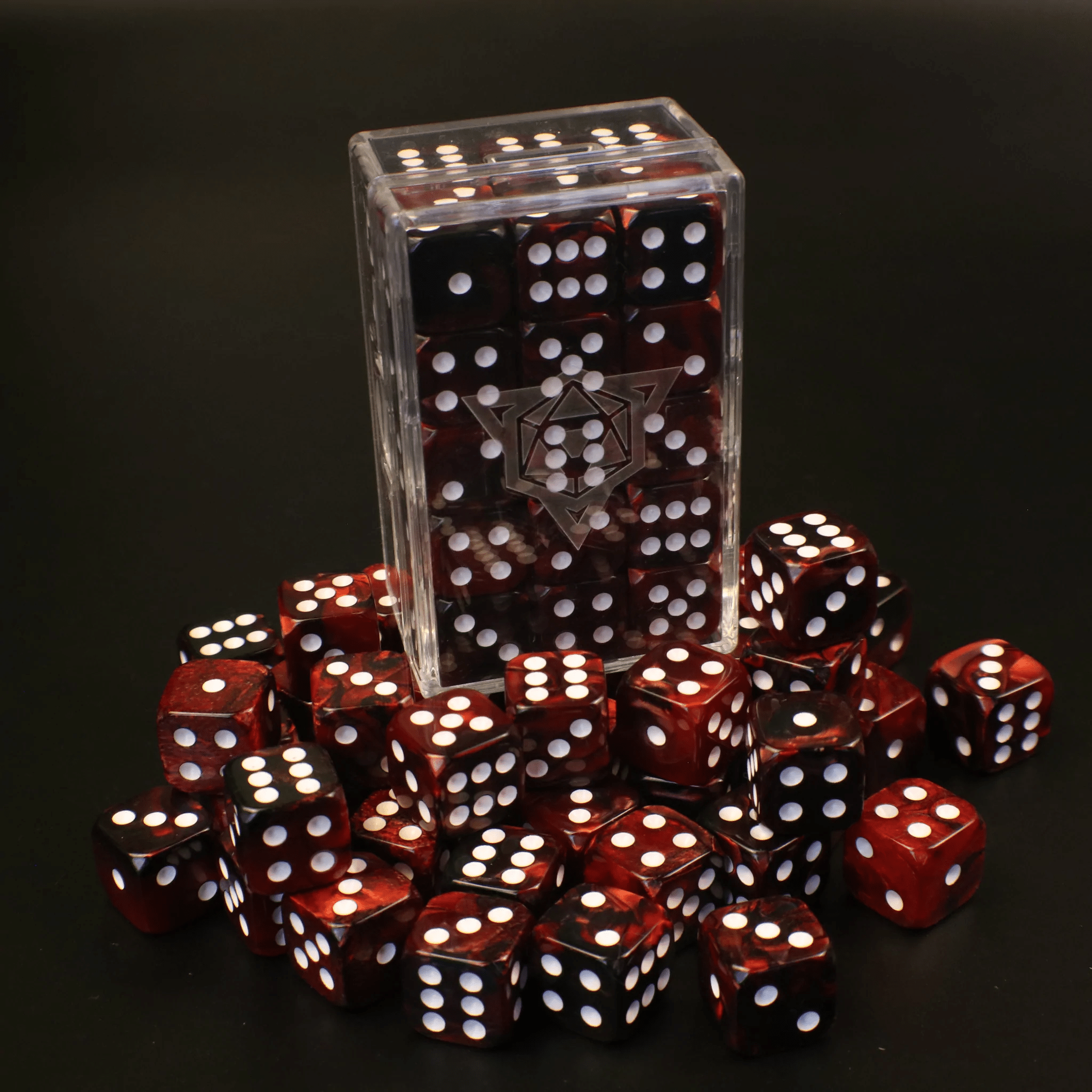 Die Hard Vanguard Nocturne & Crimson 30D6 14mm Dice Pack image 0